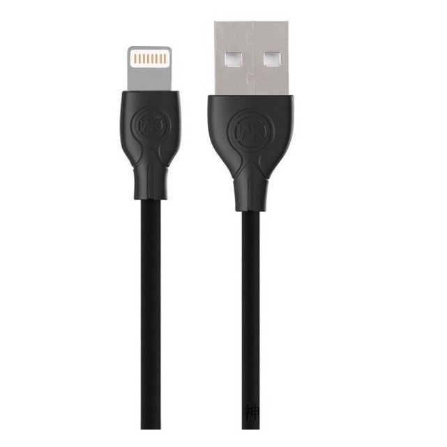 Кабель WK WDC-041i Ultra Speed Pro USB - Lightning (M/M), 1 м, Black (6970349285717)