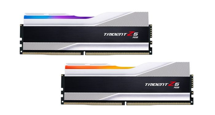 Модуль пам`ятi DDR5 2x16GB/5600 G.Skill Trident Z5 RGB Silver (F5-5600J3636C16GX2-TZ5RS)