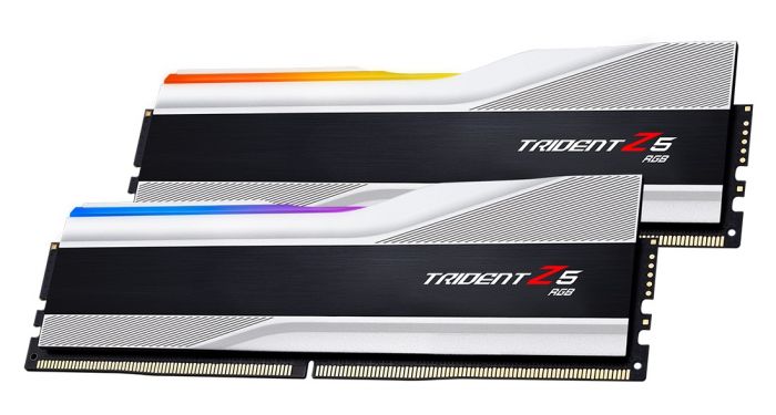 Модуль пам`ятi DDR5 2x16GB/5200 G.Skill Trident Z5 RGB Silver (F5-5200J4040A16GX2-TZ5RS)