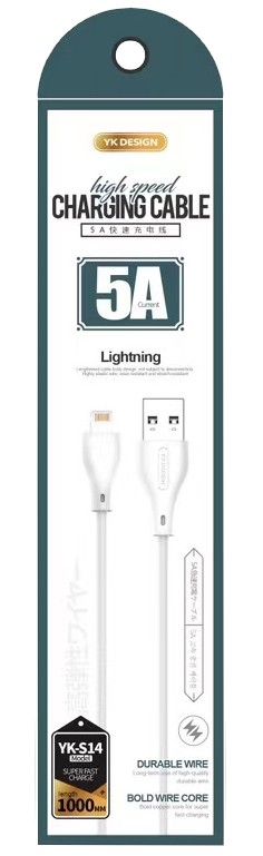 Кабель YK Design YK-S14i, 1м White