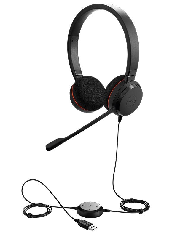 Гарнітура Jabra Evolve 20 UC Stereo Black (4999-829-209)