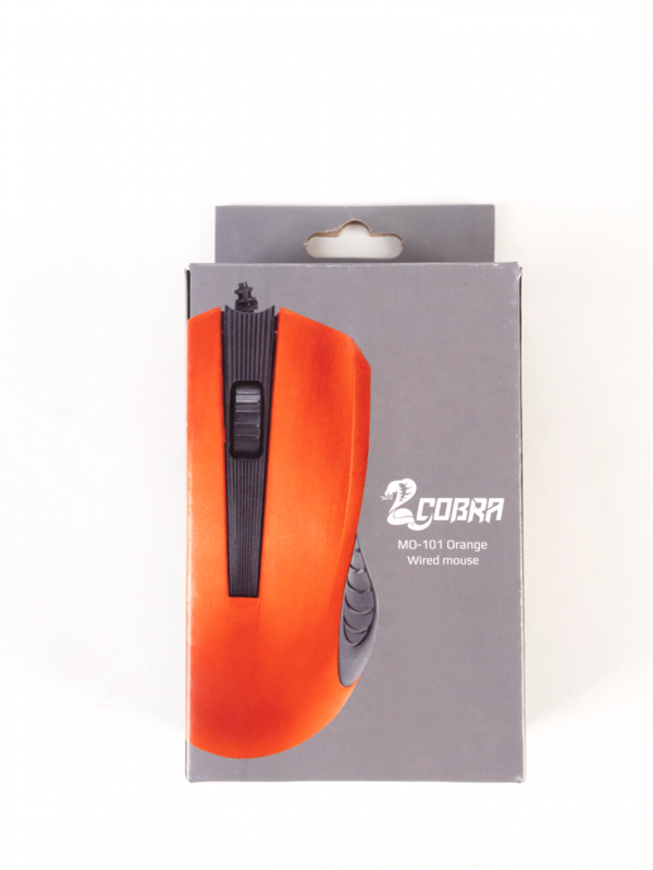 Мишка COBRA MO-101 Orange