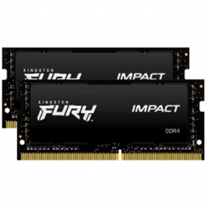 Модуль пам`яті SO-DIMM 2x32GB/2666 DDR4 Kingston Fury Impact (KF426S16IBK2/64)