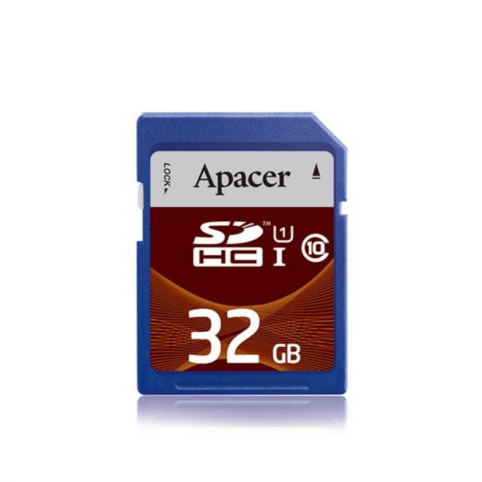 Карта пам`ятi SDHC 32GB UHS-I Class10 Apacer (AP32GSDHC10U1-R)