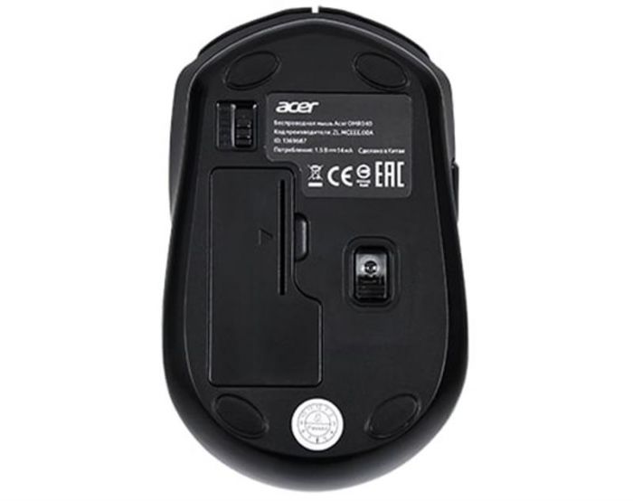 Миша бездротова Acer OMR040 WL Black (ZL.MCEEE.00A) 