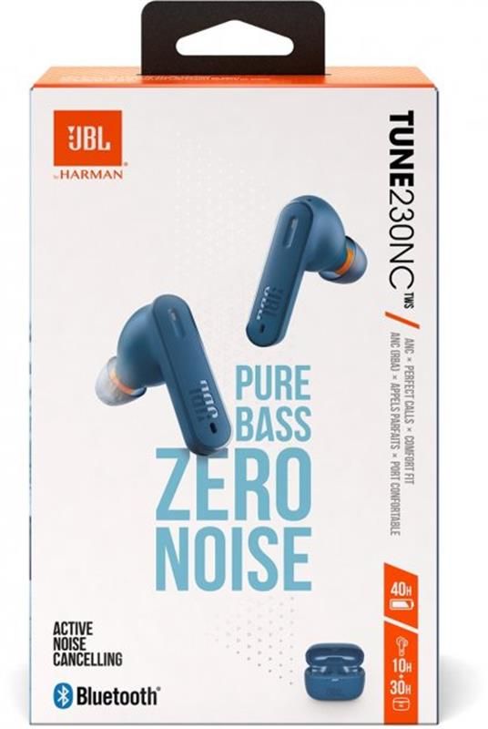 Bluetooth-гарнітура JBL Tune 230NC TWS Blue (JBLT230NCTWSBLU)