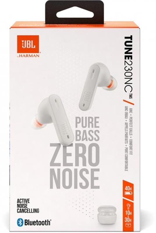 Bluetooth-гарнітура JBL Tune 230NC TWS White (JBLT230NCTWSWHT)