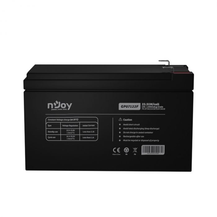 Акумуляторна батарея Njoy GP07122F 12V (BTVACGUOBTD2FCN01B) VRLA