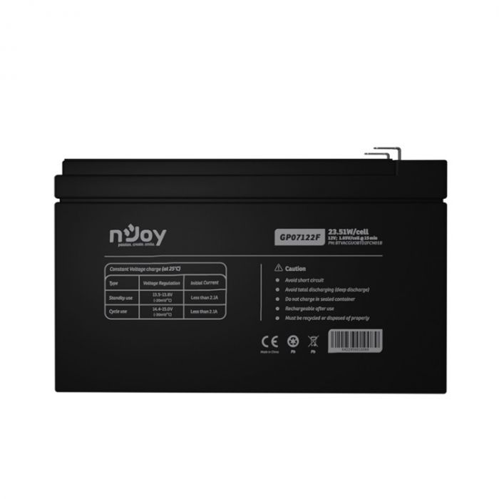 Акумуляторна батарея Njoy GP07122F 12V (BTVACGUOBTD2FCN01B) VRLA