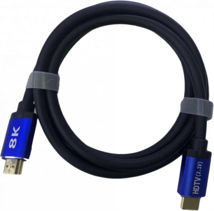 Кабель ATcom HDMI-HDMI VER2.1, Real 8K 48Gbps, 8K@60Hz/4K@120Hz, 5м