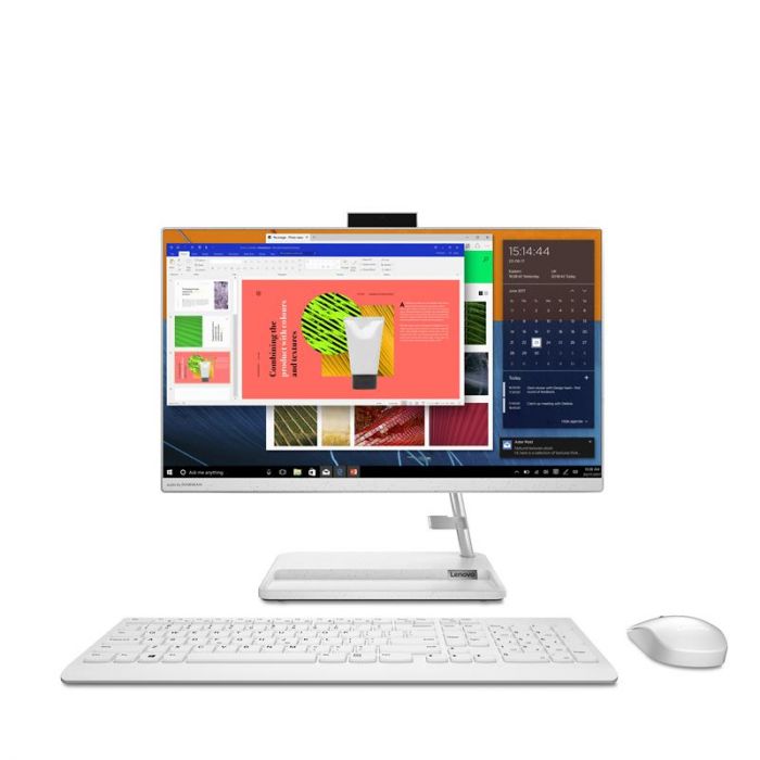 Моноблок Lenovo 22ITL6 (F0G5005CUA) White