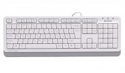 Клавіатура A4Tech Fstyler FKS10 White USB