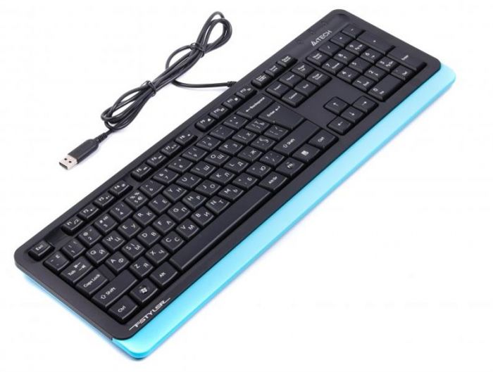 Клавіатура A4Tech Fstyler FKS10 Blue USB