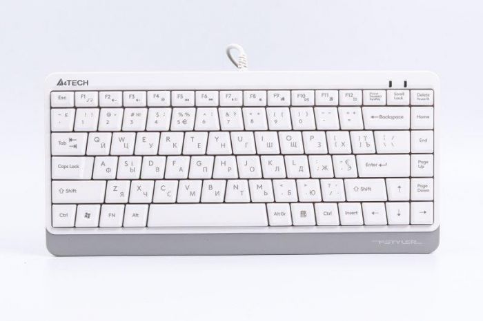 Клавіатура A4Tech Fstyler FKS11 White USB