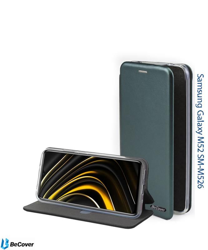 Чохол-книжка BeCover Exclusive для Samsung Galaxy M52 SM-M526 Dark Green (707048)