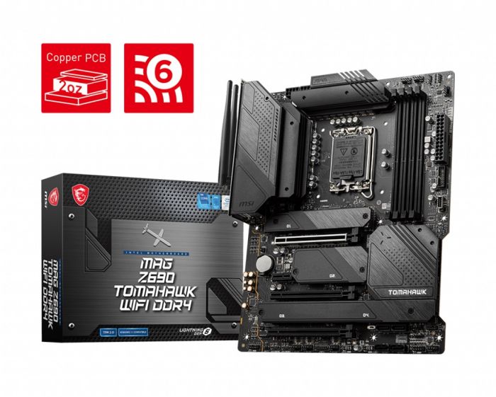 Материнська плата MSI MAG Z690 Tomahawk WiFi DDR4 Socket 1700