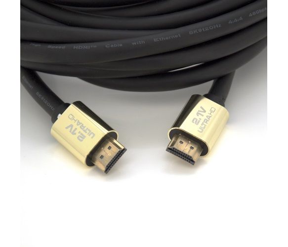 Кабель Merlion (YT-HDMI(M)/(M)8KV2.1-5.0m/19116) HDMI-HDMI, 5м Black