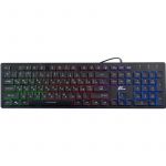 Клавіатура Frime Moonfox Rainbow USB RUS/UKR (FLK18220)