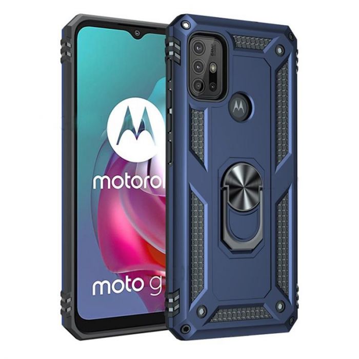 Чохол-накладка BeCover Military для Motorola Moto G10/G10 Power/G20/G30 Blue (707106)