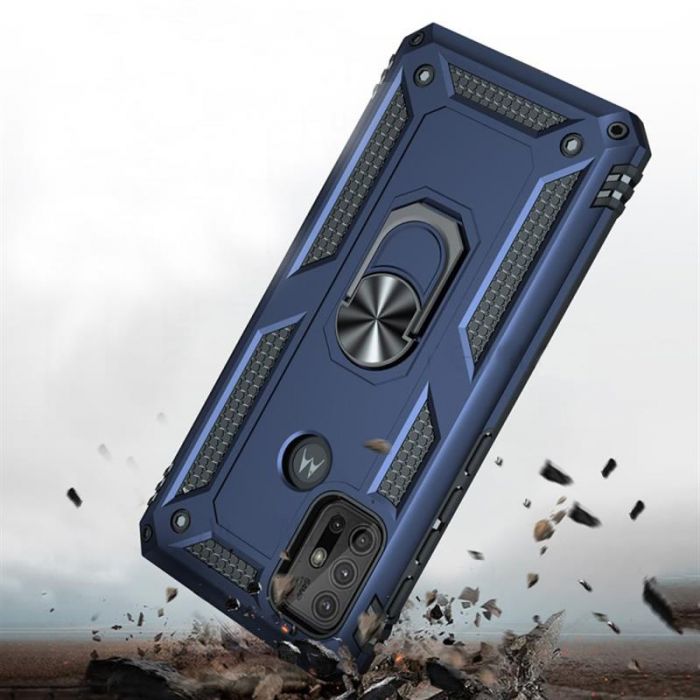 Чохол-накладка BeCover Military для Motorola Moto G10/G10 Power/G20/G30 Blue (707106)