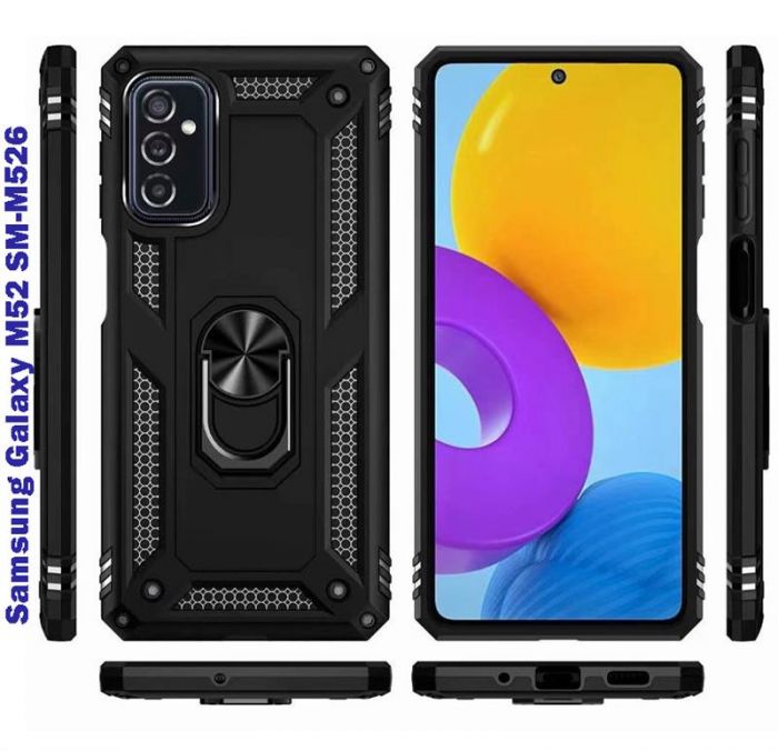 Чохол-накладка BeCover Military для Samsung Galaxy M52 SM-M526 Black (707116)