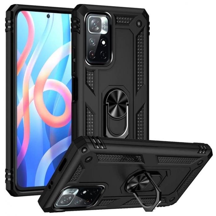 Чохол-накладка BeCover Military для Xiaomi Poco M4 Pro 5G Black (707120)