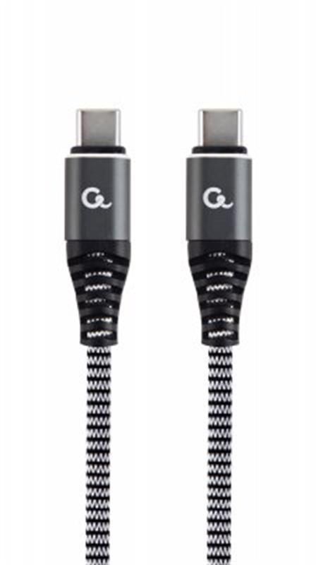 Кабель Cablexpert USB Type-C - USB Type-C (M/M), 1.5 м, Grey (CC-USB2B-CMCM60-1.5M)