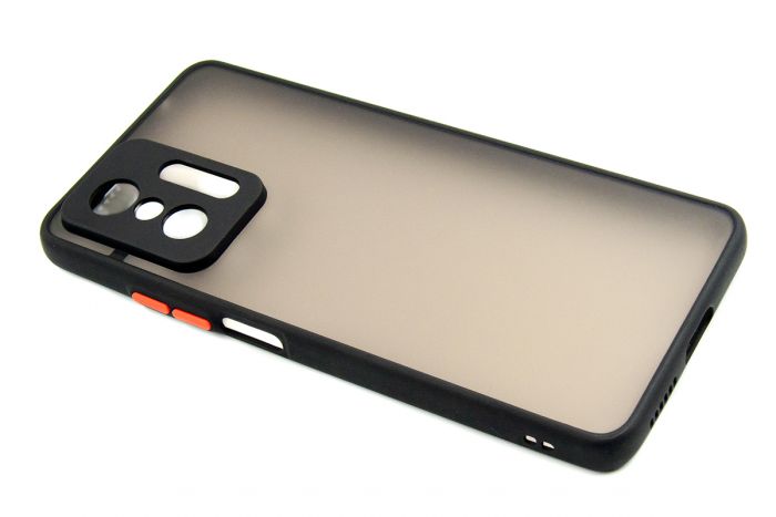 Чохол-накладка Dengos Matt для Xiaomi Mi 11T Black (DG-TPU-MATT-90)