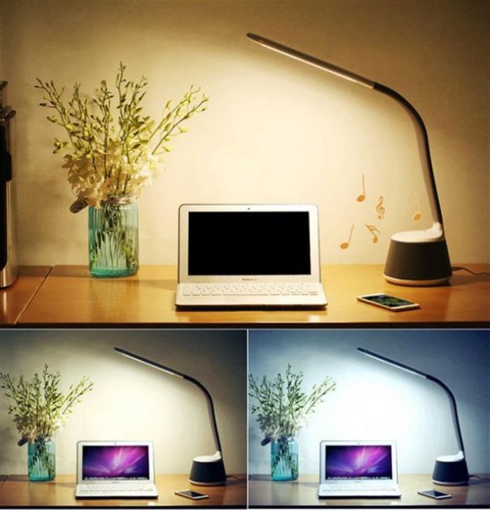 Настільна лампа Remax RBL-L3 Desk Lamp Bl Speaker White (6954851261100)