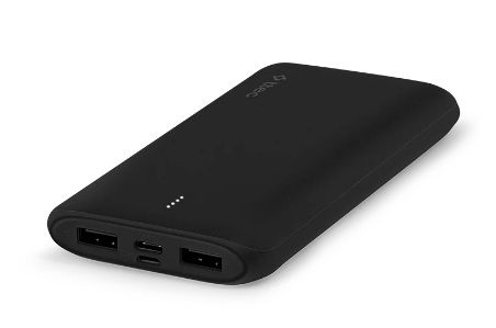 Універсальна мобільна батарея Ttec 10000mAh PowerSlim Duo Black (2BB163S)