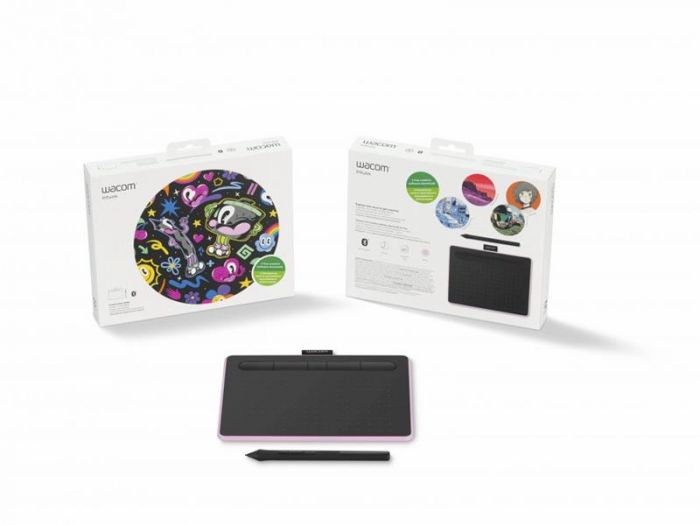 Планшет Wacom Intuos M Bluetooth Pink (CTL-6100WLP-N)