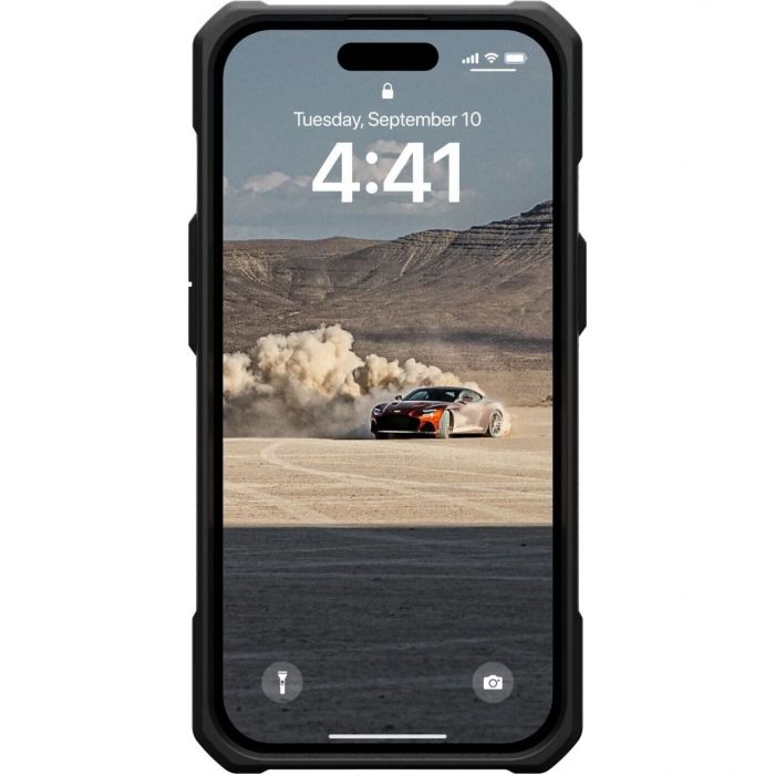 Чохол-накладка Urban Armor Gear Monarch для Apple iPhone 15 Kevlar Black (114289113940)