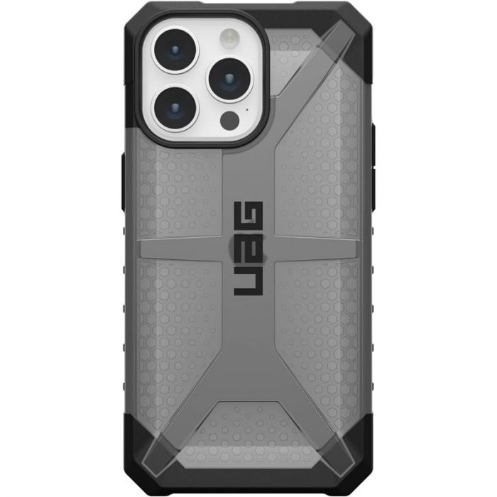 Чохол-накладка Urban Armor Gear Plasma для Apple iPhone 15 Pro Max Ash (114304113131)