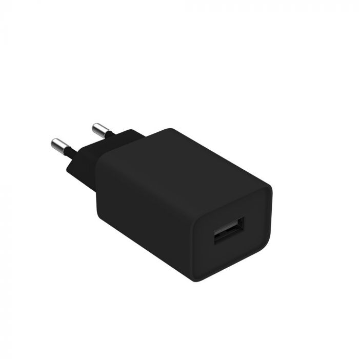 Мережевий зарядний пристрій ColorWay (1USBx3A) QC3.0 Black (CW-CHS013QCM-BK) + кабель MicroUSB