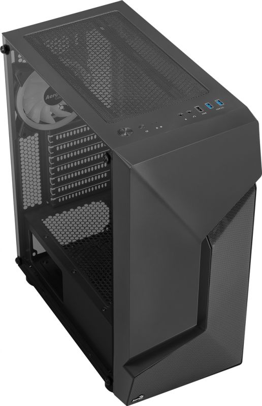 Корпус AeroCool Scape (Scape-G-BK-v2) Black без БЖ