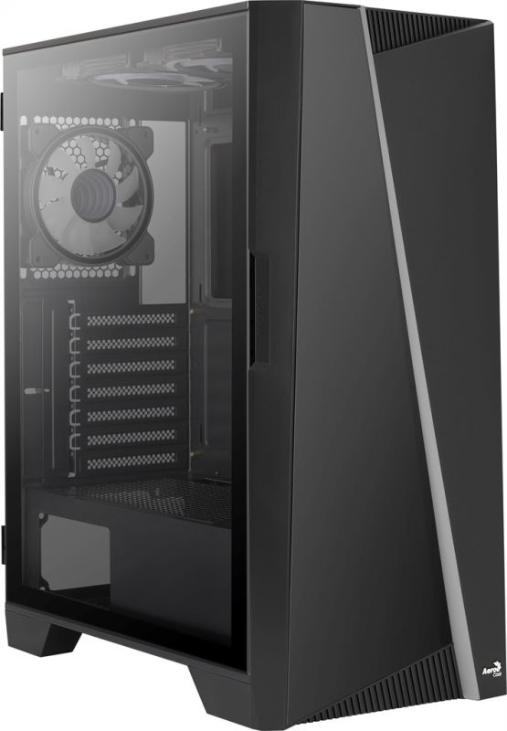 Корпус AeroCool Mirage (Mirage-G-BK-v2) Black без БЖ