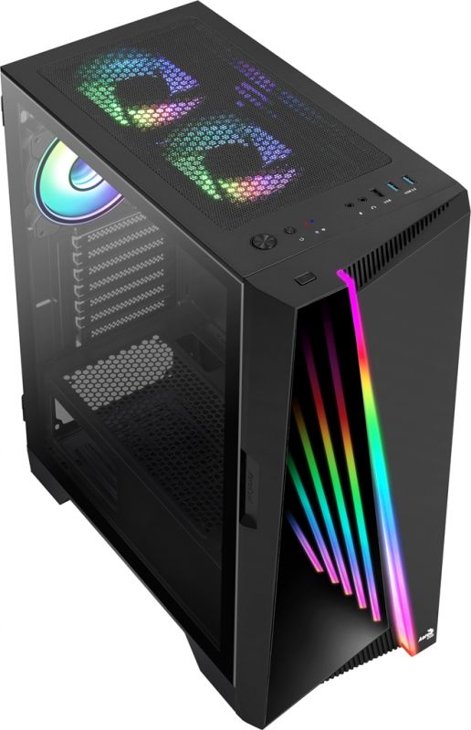 Корпус AeroCool Mirage (Mirage-G-BK-v2) Black без БЖ