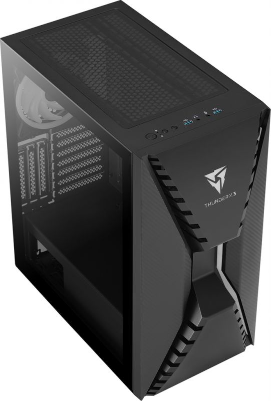 Корпус AeroCool Cronus-G-BK-v1 Black (ACCM-PB23013.11) без БЖ