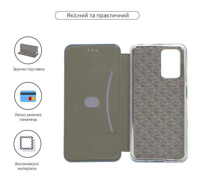 Чохол-книжка Armorstandart G-Case для Xiaomi Redmi 10 Blue (ARM60696)