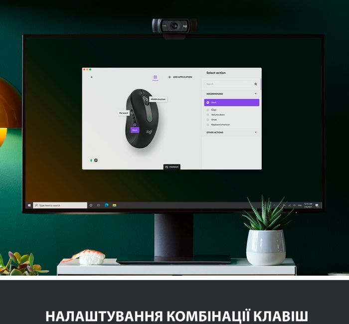 Мишка бездротова Logitech Signature M650 L (910-006236) Graphite USB