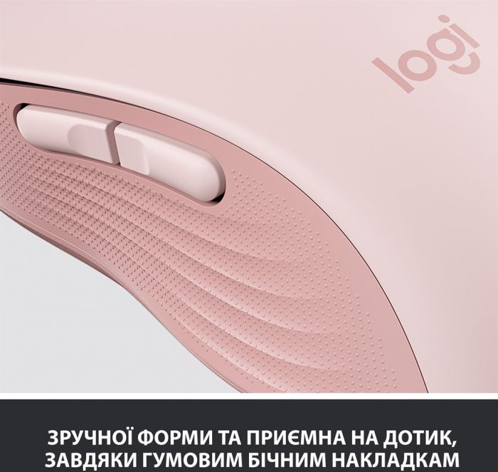 Мишка бездротова Logitech Signature M650 (910-006254) Rose USB