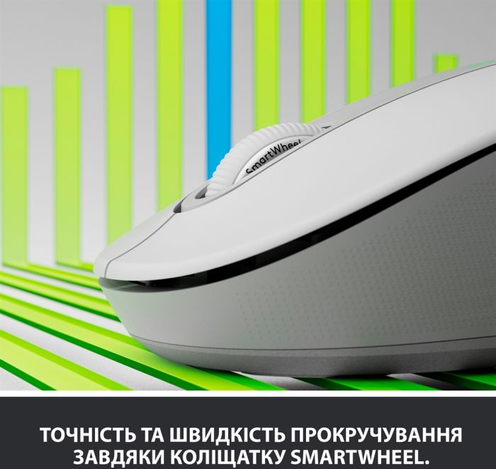 Мишка бездротова Logitech Signature M650 (910-006255) Off-White USB