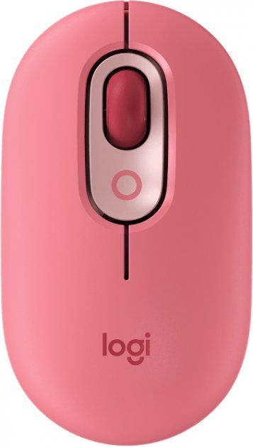 Мишка бездротова Logitech POP Mouse Bluetooth Heartbreaker Rose (910-006548)