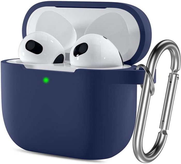 Чохол для навушників BeCover для Apple AirPods (3nd Gen) Deep Blue (707178)