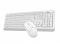 Комплект (клавіатура, мишка) бездротовий A4Tech FG1012 White USB