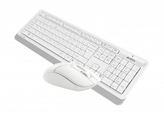 Комплект (клавіатура, мишка) бездротовий A4Tech FG1012 White USB