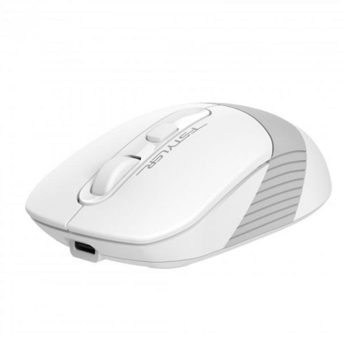 Мишка бездротова A4Tech FB10C Grayish White USB