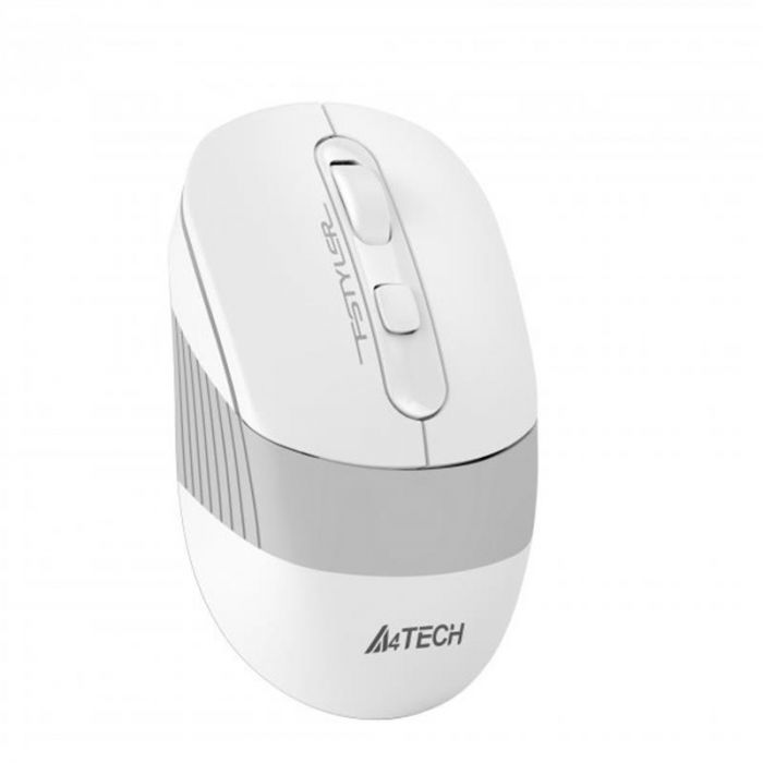 Мишка бездротова A4Tech FB10C Grayish White USB