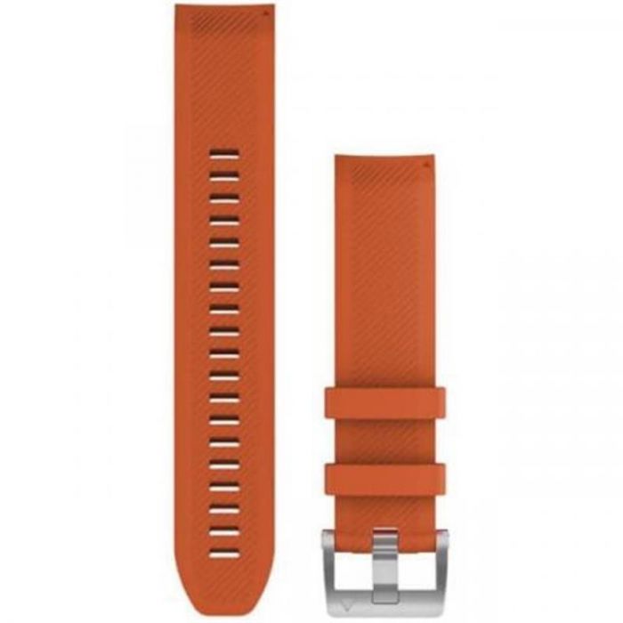 Ремінець Garmin QuickFit 22mm для Garmin Marq Ember Orange Silicone (010-12738-34)