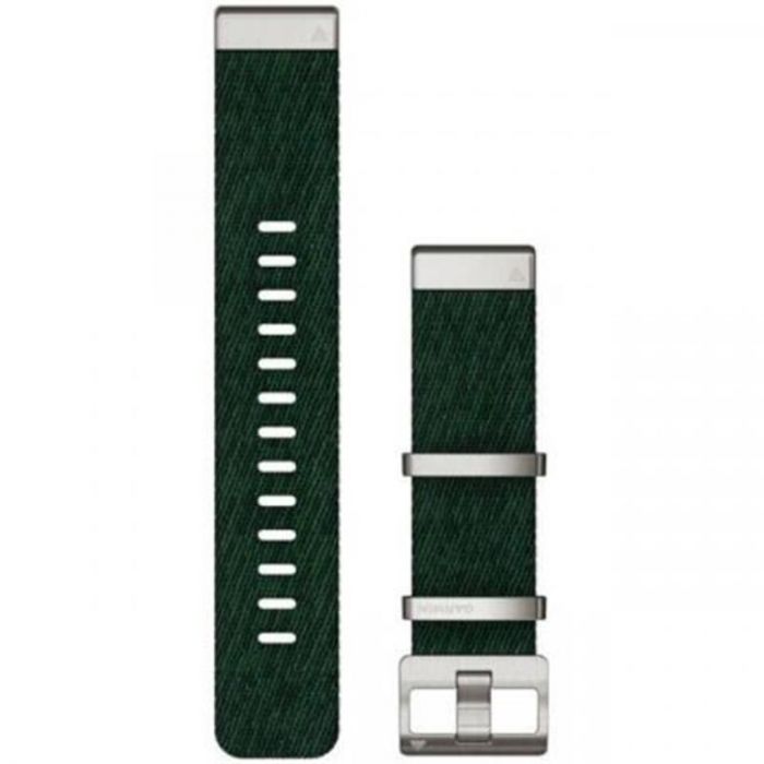 Ремінець Garmin QuickFit 22mm для Garmin Marq Jacquard Weave Nylon Pine Green (010-13008-00)